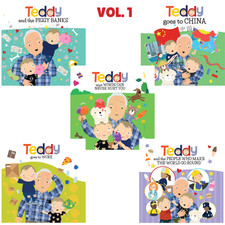 Teddy Vol. 1 5-Book Illustrated Set Picture Books by Ryan