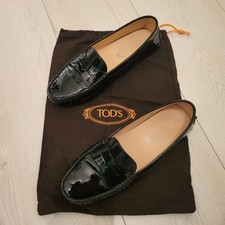 TOD`S Slipper Lackleder Mokassin Damen Loafer...