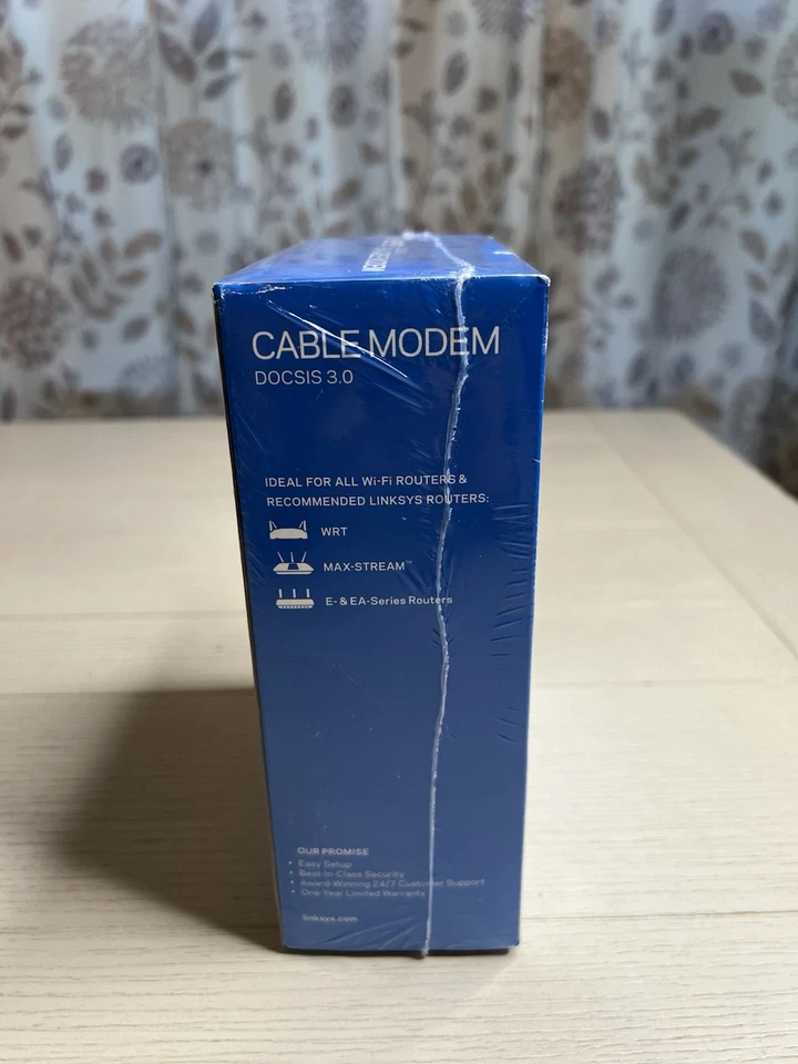 Linksys Modem CM 3008 DOCSiS 3.0 Up To 343 Mbps  Cable Modem Sealed NOS - Image 2 of 4
