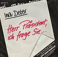 Ina Deter Herr Präsident, Ich Frage Sie... Vinyl Single 7inch Mercury - Bild 1 von 1