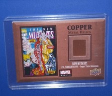 2020 Upper Deck Marvel Ages Copper Metal Relic 56/99 New Mutants #98 #CMR-1