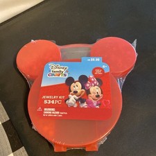Disney Mickey  Minnie Jewelery Kit 534 Pc