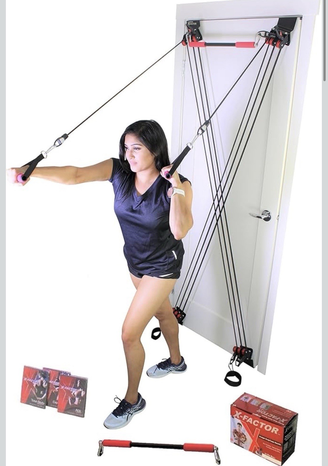 X factor Complete Door Band Home Workout System Full Body Exercise