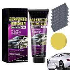 Auto Kratzer Reparaturpaste Nano Tuch Auto Kratzer Entferner Paste Polierwachs ~