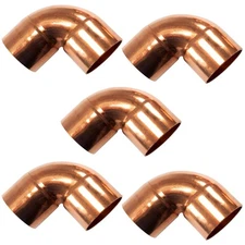 Appli Parts AP-C158B5 1-5/8 90 Degree Elbow Short Turn Copper pipe fittings CxC