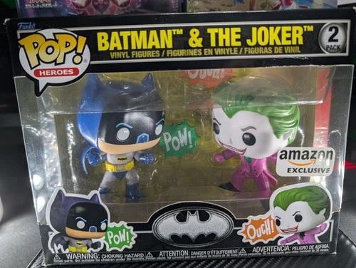 Funko Pop! Heroes: Batman's 85th Anniversary - Batman And The Joker, 2-Pack