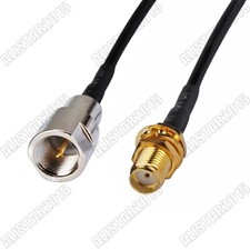 SMA Female Jack to FME Male Plug Connector RF Pigtail RG174 Coax Cable for Wifi
