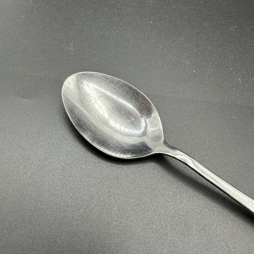 Barclay Geneve Oyster Bay Place Oval Soup Spoon Stainless Korea Satin 6 7/8" - Picture 3 of 9