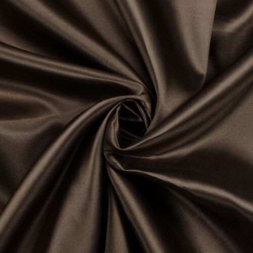 10 Yard Satin Fabric Sewing Craft DIY Wedding Party Décor Silky Sateen fabric NW - Picture 18 of 50