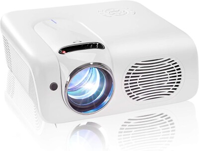 Colzer Video LED Home Theater Projector Native Full HD 1080P  Wifi VGA 8000 LUX