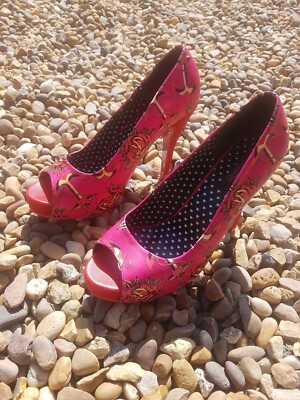 Iron Fist Love Me Now High Heel Shoes Size UK