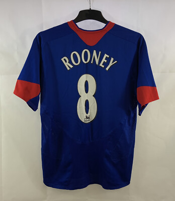 Manchester United Player Issue Rooney 8 Third Football Shirt 2006