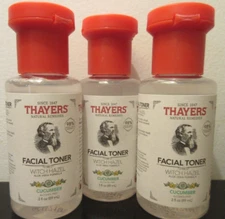 3 Thayers Facial Toner Witch Hazel Cucumber 3 oz Travel Size LOOK GOOD HELP DOGS