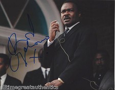 DAVID OYELOWO SIGNED AUTHENTIC 'SELMA' MARTIN LUTHER KING JR 8X10 PHOTO B w/COA 