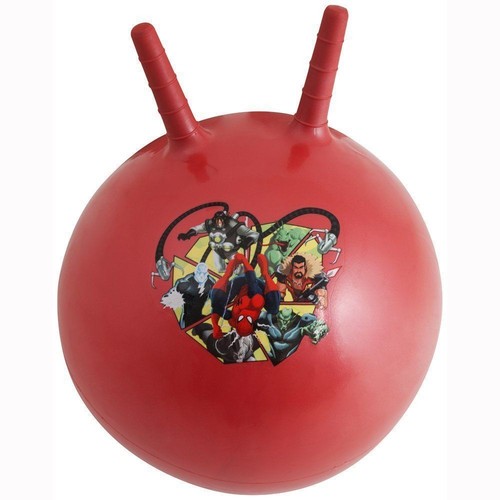 spiderman space hopper hop bounce jump ball retro outdoor fun