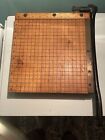Ingento No. 3 Vintage Paper Cutter by Ideal School Supply Co Guillotine Metal