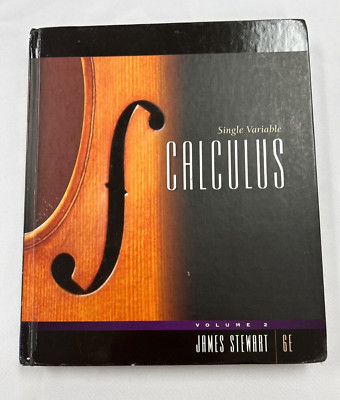 SINGLE VARIABLE CALCULUS, VOLUME 2 By James Stewart - Hardcover