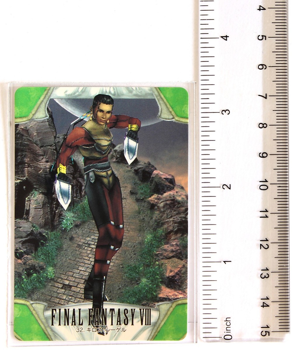 Kiros Seagill No.32 - Final Fantasy Ⅷ Trading Card | eBay