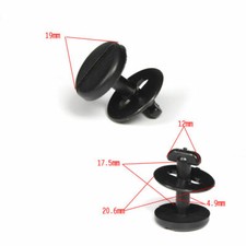 BMW Floor Mat carpet Clips E36 E46 E38 E39 Series  Twist Lock with Washers  x10