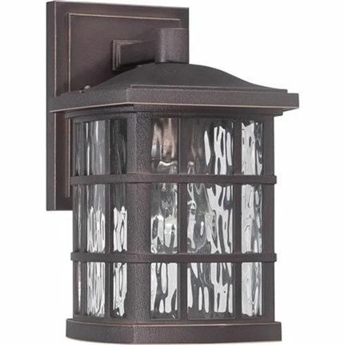 Quoizel SNN8406PN Stonington Small Wall Lantern Fixture, Palladian Bronze 2 Pack - Picture 3 of 5