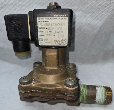 Honeywell Skinner 73218 2-Way Brass Solenoid Valve | eBay