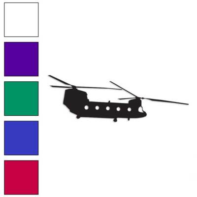 Chinook Copter Helicopter, Vinyl Decal Sticker, Multiple Colors & Sizes #3063