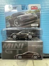 1/64 MINI GT MIJO EXCLUSIVES PORSCHE 911 GT3 TOURING AGATE GREY METALLIC