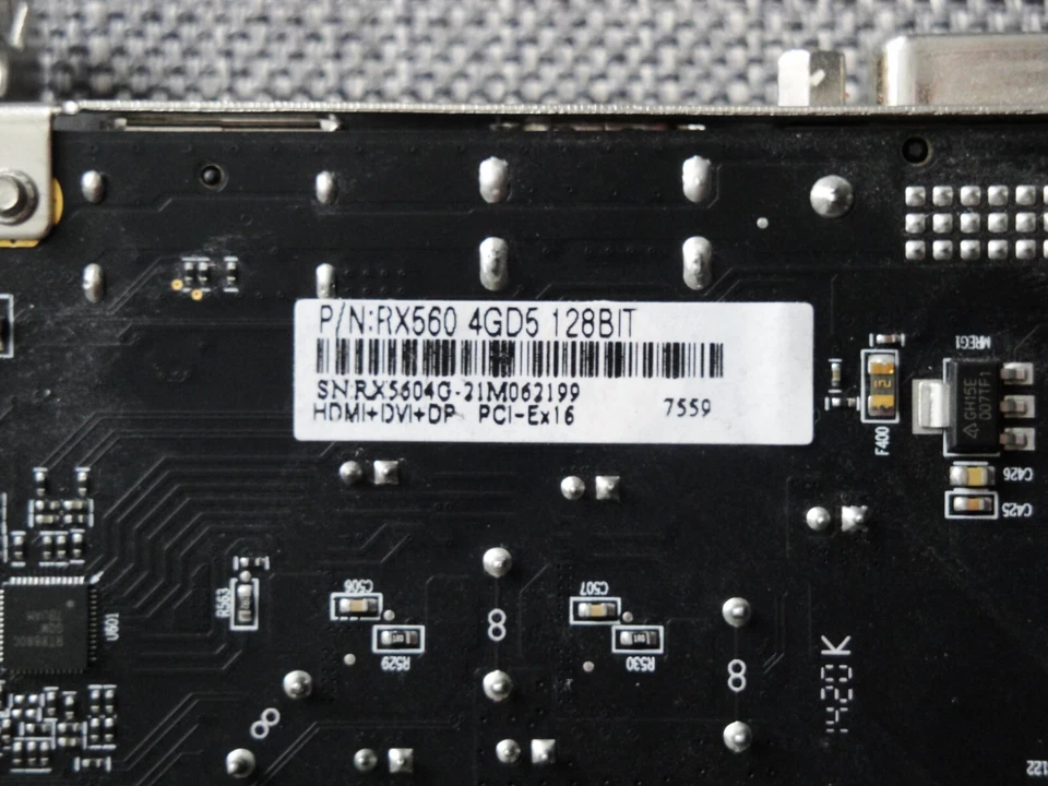 PCWINMAX AMD Radeon RX 560 4GB Gaming Graphics Card GPU | DisplayPort, HDMI, DVI - Image 4 of 4