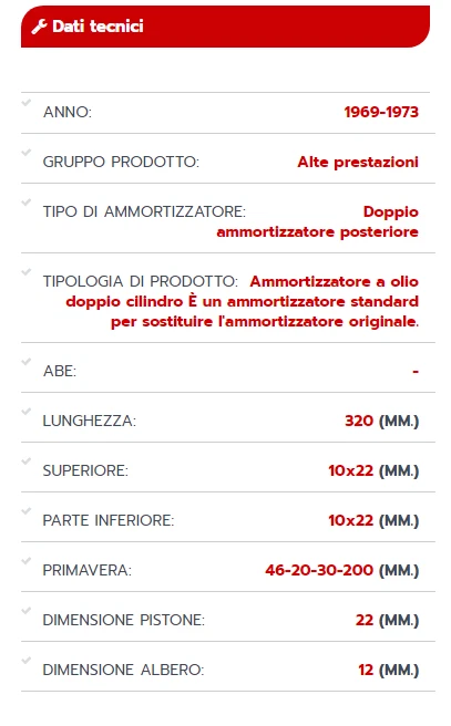 Coppia di ammortizzatori idraulici YSS moto BMW R 65 (0353) 650 1978 1979 1980 	 Foto 3 de 3