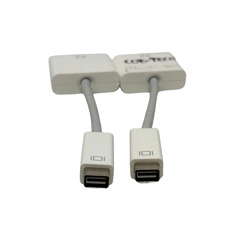 Lot of 2 Apple Mini-DVI to DVI-D Adapters - Image 3 of 4