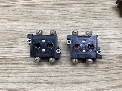 Lot Of 2 Cutler Hammer 10250T Contact Block N.C. / N.O. 600V #15D78*CO