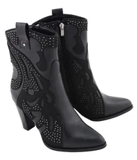 Milwaukee Performance Ladies Western Style Boot W/ Studded Bling -  MBL9429