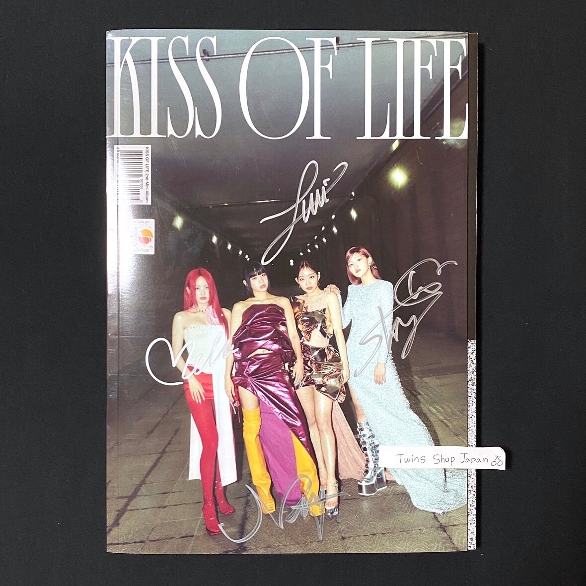 kiss of life Born to be XX GOOD ver. All member autographed signed