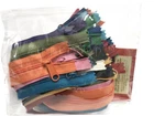 Fashion Trends YKK #4.5 Handbag Long Pull Made in USA pack Vinyl Cylinder Bag