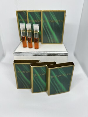 10 X COVER GIRL INCOGNITO COLOGNE FOR WOMEN Samples