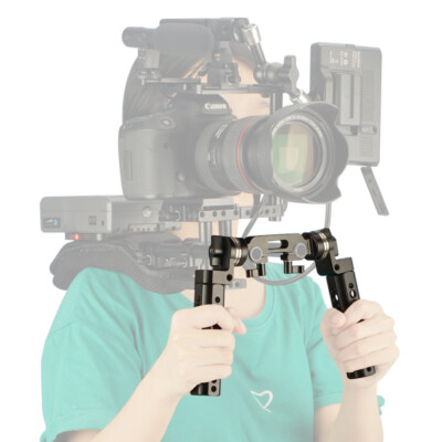 US Niceyrig 31.88mm Standard ARRI Rosette Cheese Handle Kit Shoulder Mount Rig