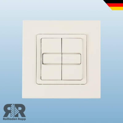 Schalter für 2 Rolladenantriebe Rollos Somfy Smoove Rolladen Markisen (Inis Duo)