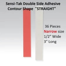 Sensi Tak Red Liner Tape by Walker Tape 1 pack 1/2" Straight = 1 pack = 36 pcs
