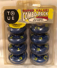 NOS Inline Roller Skate Replacement Wheels Kit Set of 8 TRUE 72MM/82A