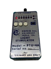Vintage Veterniary Cefco Inc Light Stimulator RARE