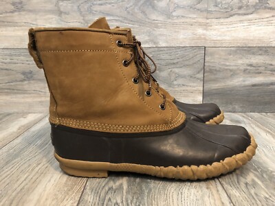 LaCrosse® for J.Crew Duck Boots Waterproof Walnut Brown  display picture 1