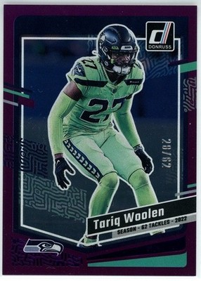 TARIQ WOOLEN 2023 Donruss Purple #263 Seahawks 26/62