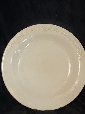 Mary&Martha Platter ''The Joy Of The Lord Is Our Strength '' 11.25 Diameter