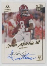 2022 Panini Luminance Year One Signatures RPS John Metchie III Auto 03lu