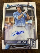 Jack Lines Bowman Chrome 2025 Auto