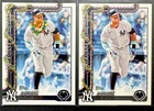 2025 Topps Holiday (2) Aaron Judge H161 Variation Card With Necklace Yankees