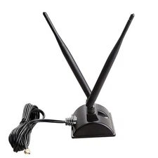 WiFi Antenna Dual Band 2.4GHz 5GHz With SMA Female Connector Magnetic Base