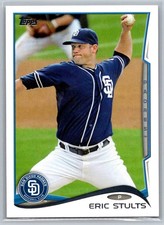 Eric Stults 2014 Topps San Diego Padres 234