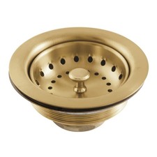Kingston Brass K111BBB Tacoma Stainless Steel Kitchen Sink Basket Strainer