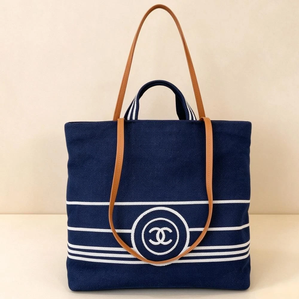 CHANEL Tote Striped Bags & Handbags for Women for sale | eBay